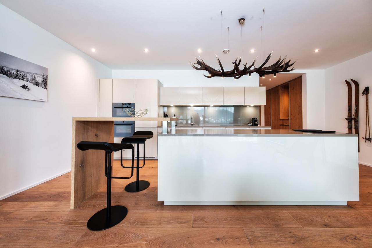Luxury Panorama Apartment With Alpengold Spa Access Νταβός Εξωτερικό φωτογραφία