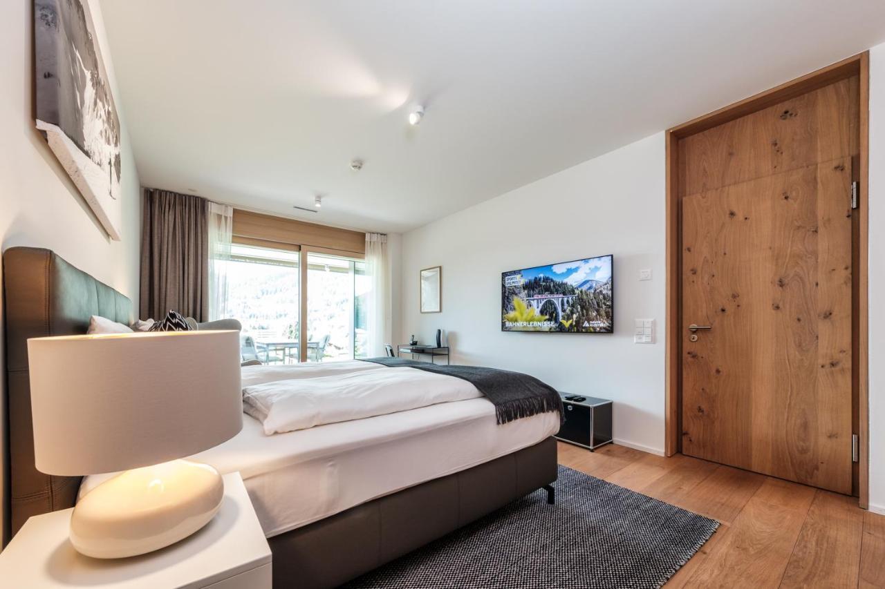 Luxury Panorama Apartment With Alpengold Spa Access Νταβός Εξωτερικό φωτογραφία