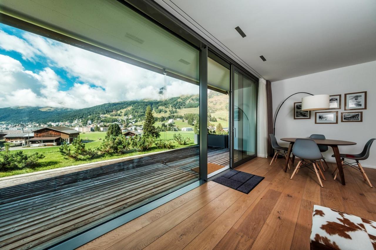 Luxury Panorama Apartment With Alpengold Spa Access Νταβός Εξωτερικό φωτογραφία