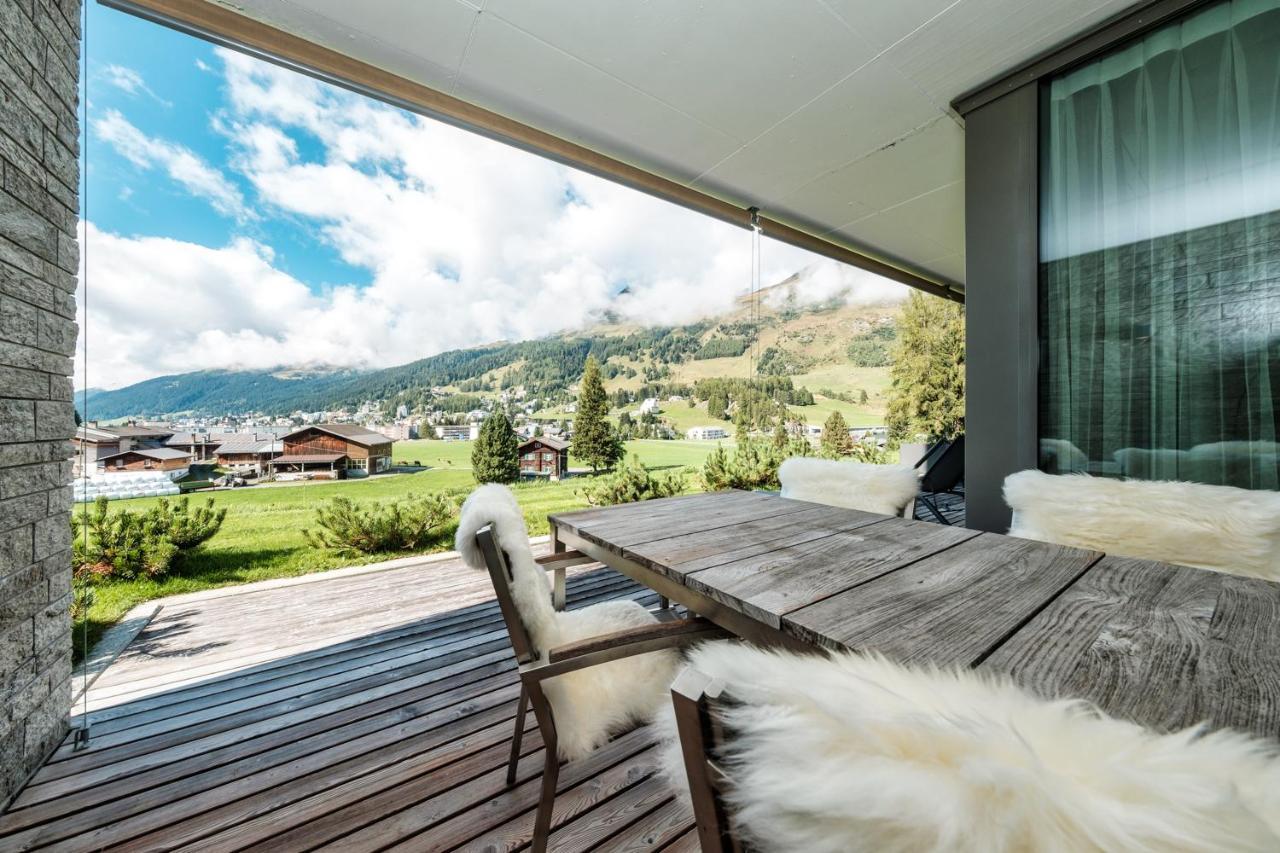 Luxury Panorama Apartment With Alpengold Spa Access Νταβός Εξωτερικό φωτογραφία